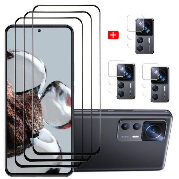 Pelicula, für Xiaomi 13T 12T 11T Pro Tempered Glass Redmi Anmerkung 10 11 12 Pro plus Cristal Templado Mi 11 12 Lite Frontfilm Redmi Note 12s 11s 10s Telefon Filmkamera Objektiv