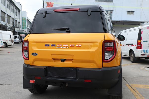 Adesivos de emblema de carro decalque de crachá automático para ford bronco esporte 2021-2024 capô dianteiro traseiro 3d letra emblema de emblema de emblema externo acessórios externos