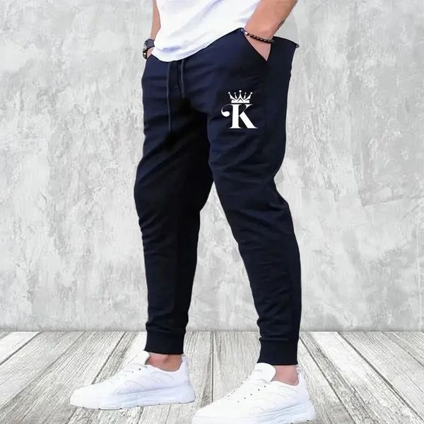 Hosen Sommer Menwomen Running Joggers Sweatpant Sport Casual Hohose Fitness Fitnessatmeter atmungsaktiv S3XL 240411