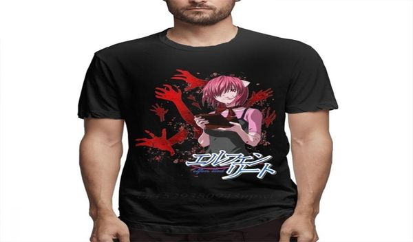 Cooles Design Elfen gelogen Anime T Shirt Highq Print Camiseta 100 Baumwolle große Größe Homme Tee Guys Punk Designer Streetwear 2104208559389