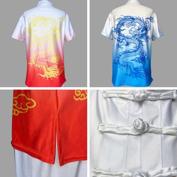 Abbigliamento cinese tradizionale Kung Fu Hanfu per ragazzi e ragazze Siduda per le prestazioni del capofamiglia Tai Chi costumi