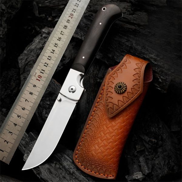 Новое прибытие русское складное нож PCHAK 14C28N Blade Wood Handl