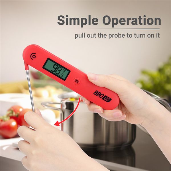INKBIRD BG-HH1C Display digitale Termometro per cucina per cucina di carne in forno BBQ BBQ Termometro elettronico cucina utensili da cucina