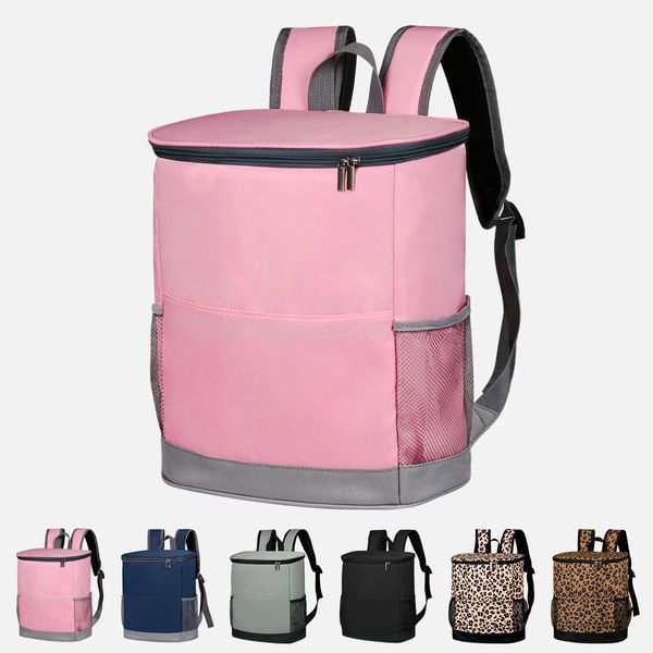 Bolsas isotérmicas de bolsas isotérmicas de gelo bolsa de refrigerador impermeável ISULADOR Térmico Backpacks Backpacks Caixa de comida para viagens de acampamento WLL2258