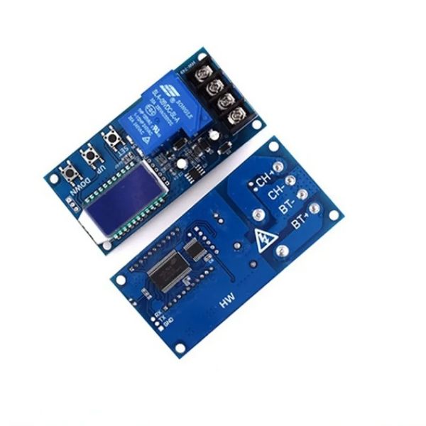 DC 6-60V 30A Storage batteria di ricarica di ricarica Modulo Schema di protezione Switch Switch LCD Display XY-L30A