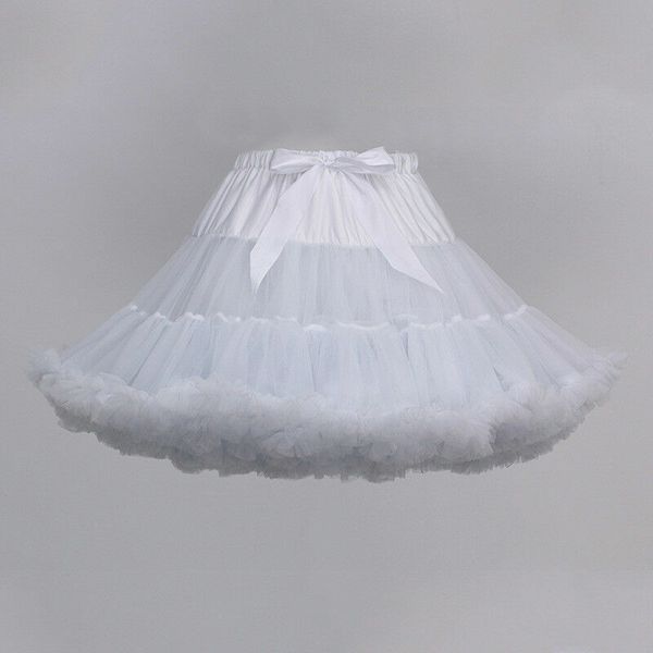 Cosplay feminina feminina de anágua de sub -saia Swing Swing Ballet Tutu Skirt Lolita Dress