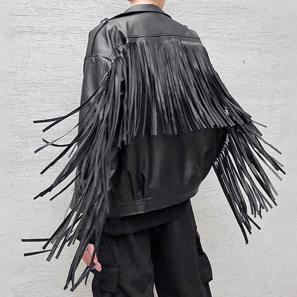 91 cm di lunghezza da 15/30 cm a doppia faccia in pelle PU Tassel Fringe di cucitura in pizzo di barba per abbigliamento Accessori artigianato