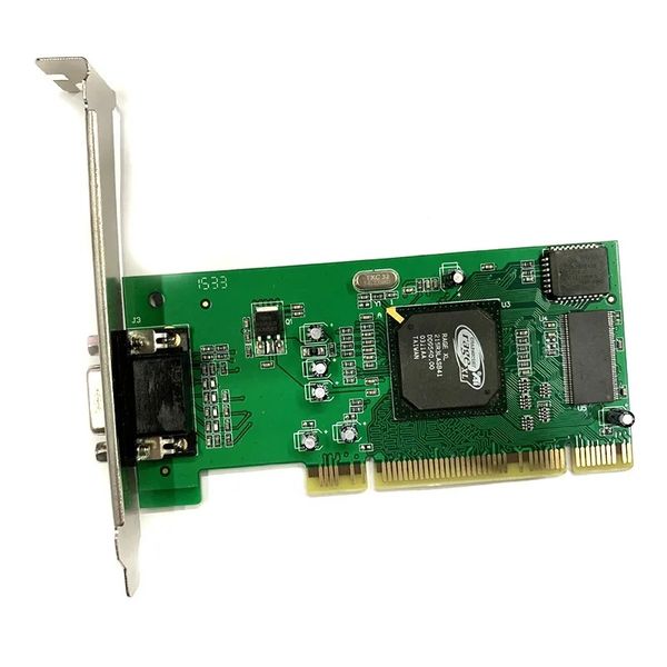 Новый настольный компьютер PCI видеокарта ATI RAGE XL 8MB TRACTOR CARD VGA CARD для Hishard Buddy и т. Д. На программном обеспечении для Hishard Buddy Ati Rage