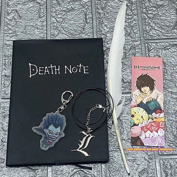 Notebook New Collectable Death Note Notebook School Giornale di scrittura di temi anime di grandi dimensioni Cuaderno