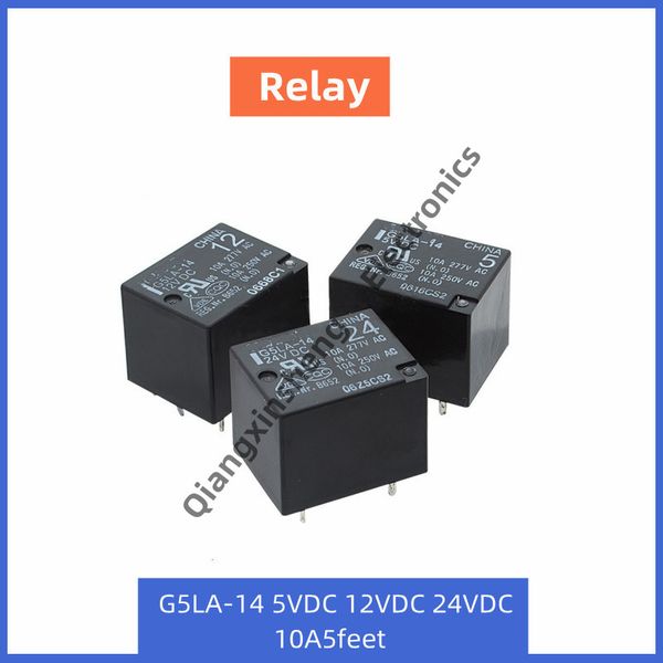 G5LA-14 5VDC 12VDC 24VDC Condizionamento dell'aria scaldacqua Controllo centrale Relè elettromagnetico 10A250VAC