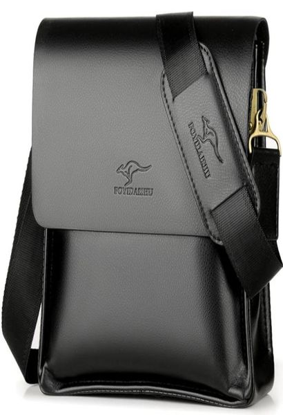 Designer Messenger Bag Masculino Vintage Crossbody Over the ombro da bolsa de canguru para homens sacolas para trabalho de faculdade de negócios 22251957