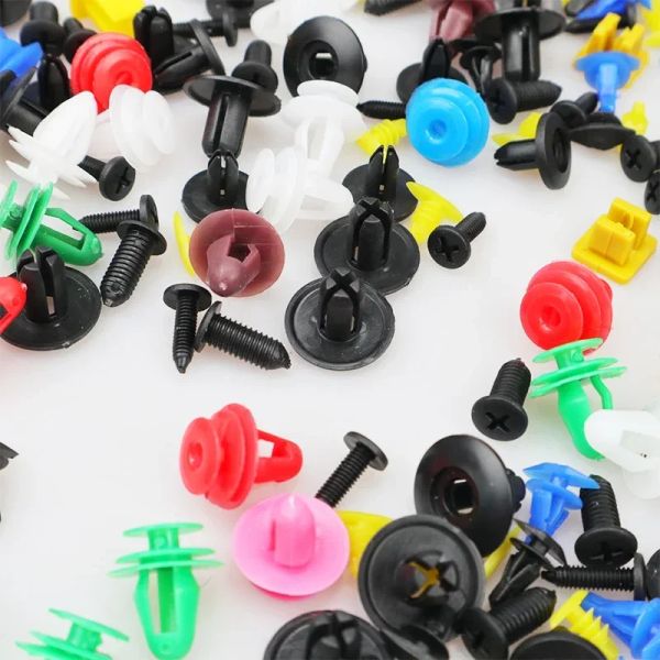 100 pcs Autoclips Autoverschluss zufälliger gemischter Auto Stoßfänger Clips Retainer Fordera