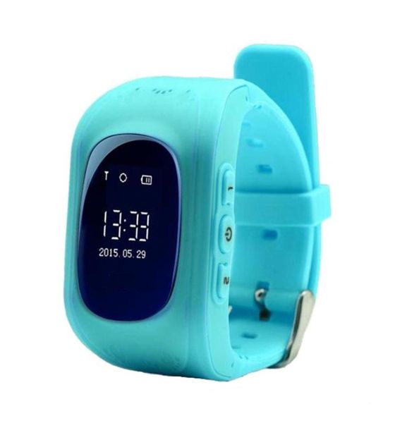 Smart Watch Karea Q50 CRIANÇAS CRIANÇAS PULHO GSM GSM GPRS Tracker Antilost SmartWatch Guard Child como presente de Natal220R8625143