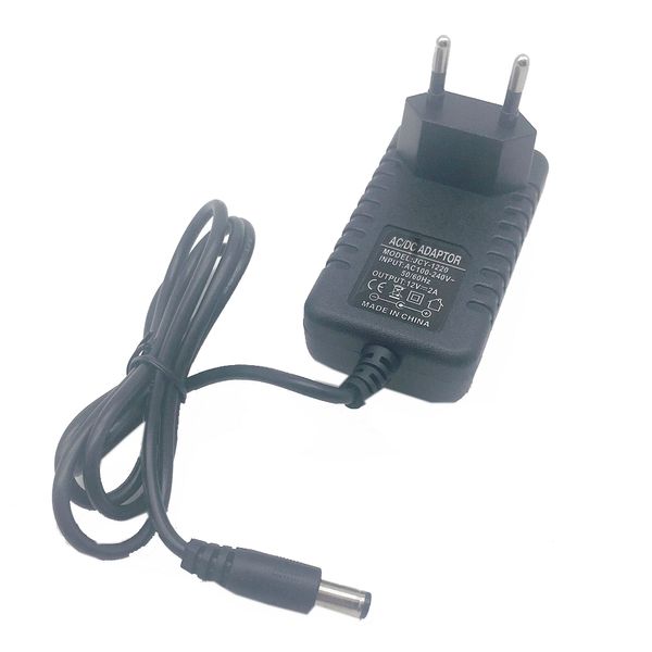 12V 24W US US Plug Driver Adapter AC110V 220v a DC 12V 2A 5,5*Allenamento LED da 2,1 mm per adattatore per trasformatore di luci a LED