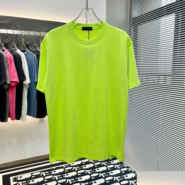 Herren plus T -Shirts Poloss runder Nacken bestickter und bedruckter Polarstil Sommerkleidung mit Street Pure Cotton 638st Drop Lieferung Bekleidung OTMXO