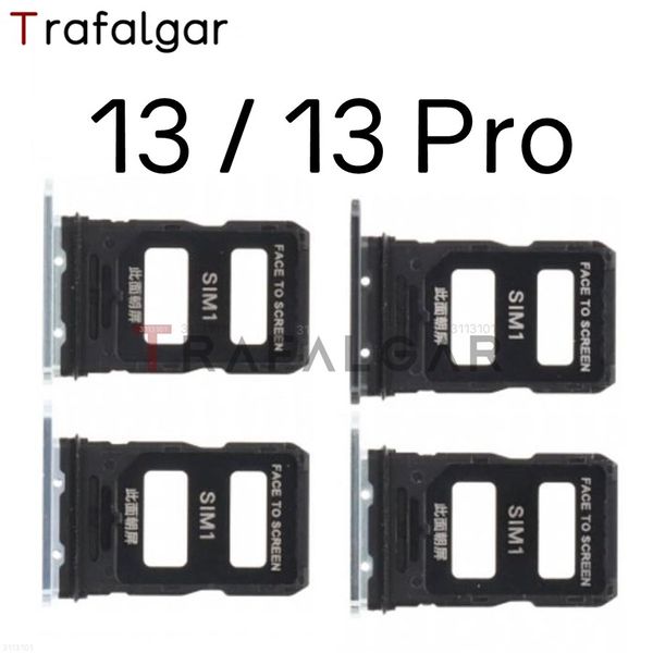 SIM -Kartenschalen für Xiaomi 13 13 Pro SIM -Tably Micro SD -Kartenschlitzhalter Adapter Socket Ersatz 2211133c 2211133g 2210132g