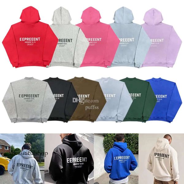 Designer Fashion Classic Repräsentant Hoodie Mens Women Casual Letter Drucken Hoody Hochqualitäts reine Baumwolle Repräsentation 892