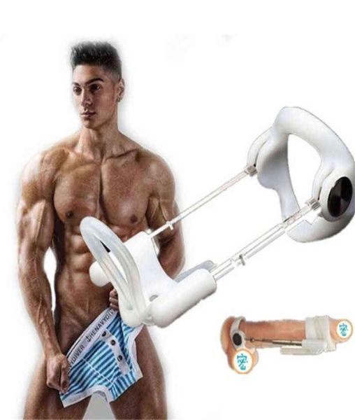 NXY Sex Pump Toys Penis Extender Male Dick Enlargement Edge Streting Streging Pompa della pompa estensione dell'allenamento Erezione Medical Sex to8927936