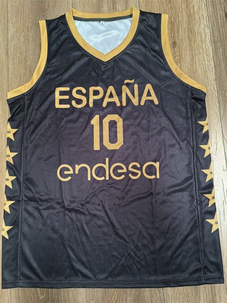 Camiseta Seleccion Espana 2023-2024 13 Rodriguez 14 W.Geuer 4 Benzin 9 Rubio 23 Llull #10 Basketballtrikot