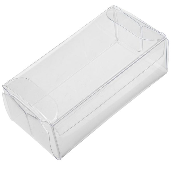 25pcs in plastica trasparente PVC Adatto per 1/64 Diecast Car/Matchbox/Tomica/Toy Transparent display Show Case Container Storage Box