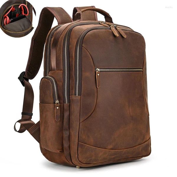 BACKPACK Brand Laptop Anti-Lotheft Large School USB Charging Men Business Travel Bag Designer