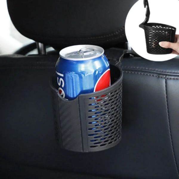 Porta della porta per auto Porta a sospensione del sedile interno universale Finestra poggiatesta Montaggio Drink Acqua Bottiglia Accessori di stoccaggio