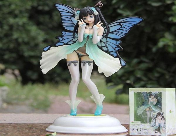 25cm Tony Girls Annabel Kotobukiya Daisy Butterfly Fairy Four Blatt Sexy PVC Actionfiguren Spielzeug Anime Figure Spielzeug für Kindergeschenke4351143