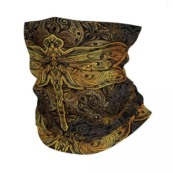 Schals Dragonfly Mandala Motiv Bandana Halsabdeckung Motorrad Club Gesichtsschal wanderung Unisex Erwachsener Die ganze Saison