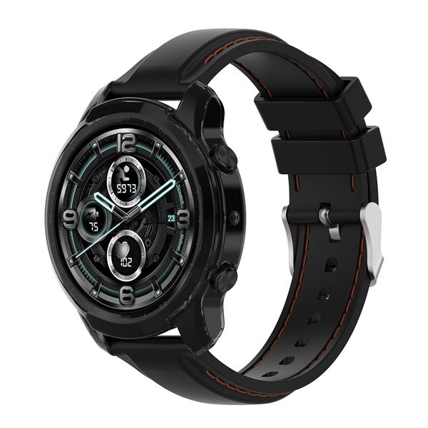 Ticwatch Pro 3 Pro 3 Lite Smartwatch Aksesuarları için Kabuk Aksesuarları Tpu Kılıf Koruyucusu İzle