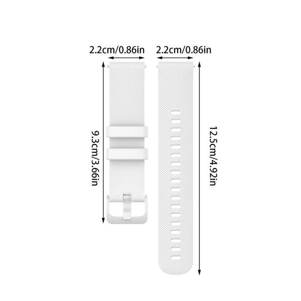 Original Watch Band Venu 4 per Garmin Active 22mm Silicone Strap Watchband Accessori Quick Release