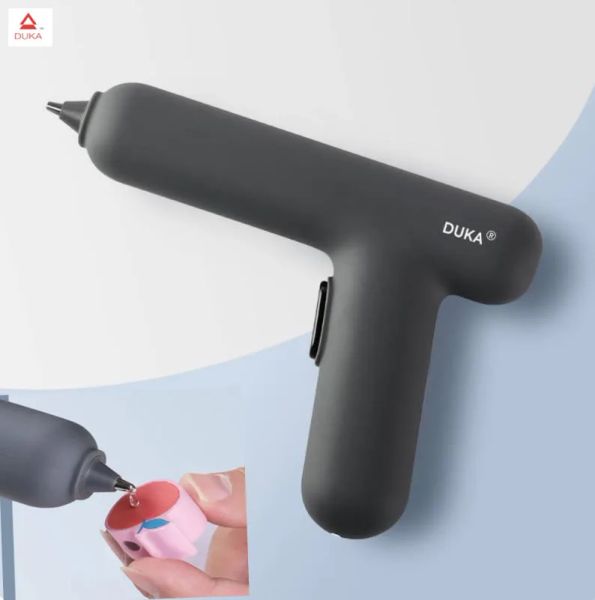 Gun Duka ATUMAN EG1 Electric Hot Melt Glue Gun Tool DIY com cola Sticks Mini Reparo aquecimento Mini cola elétrica sem fio