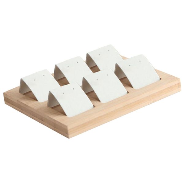 Holding Brincha Cartões de jóias Display 6 par 6,3 x 5,12 polegadas 3 cores para escolher