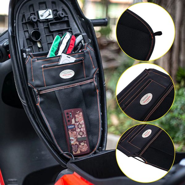 Per kymco AK550 AK 550 Accessori motociclistici Sedili sedile con schiere per sacchetto per imbarco Pacchetto di sacchetti impermeabili con cerniera