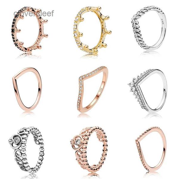 Designer Ring Frauen passen Dora Ringe Charme Charme DIY Queens Crown Fashion Rose Gold Finger