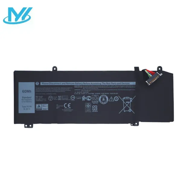 Baterias Bateria de laptop genuíno 06YV0V 0JJPFK 1F22N 4ICP7/54/65 K69WH XRGXX PARA DELL Alienware ALW15M Series Notebook Liion Battery Battery