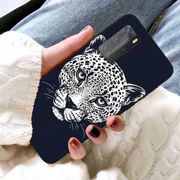 Тигр леопардовый чехол для телефона для Huawei P30 40 20 10 8 9 Lite Pro Plus PSMART2019