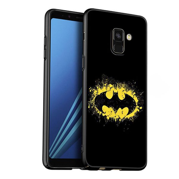 Süpermen Batman Logo Samsung Galaxy A01 A03 Çekirdek A02 A10 A20 S A20E A30 A40 A41 A5 A6 A8 Plus A7 A9 2018 Kapak