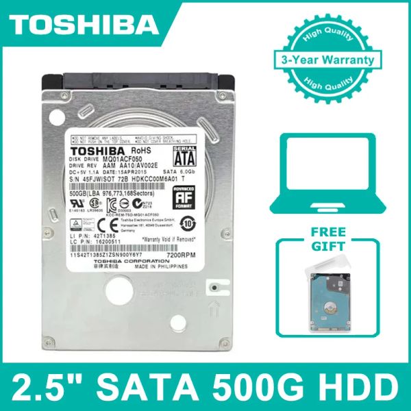 Приводы Toshiba 500GB 2,5 