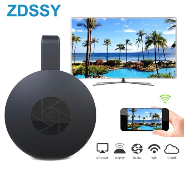 Box ZDSSY G2 MIRASCREEN TV Stick Box 2.4g 1080p Digital Dongle TV Miracast Airplay Wireless WiFi Display para iOS Windows Andriod PC