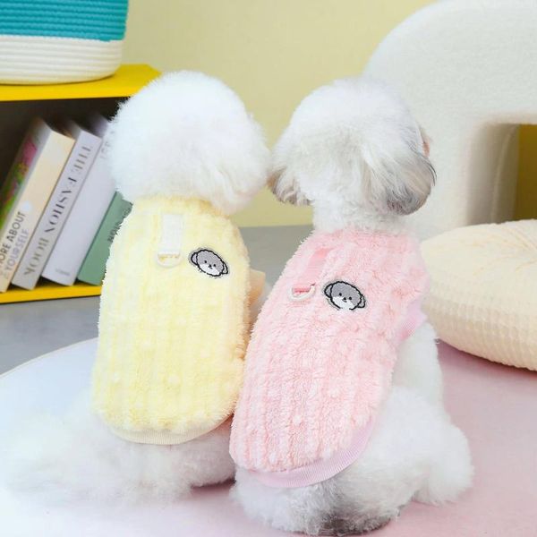 Roupas de vestuário para cães Autumn e inverno 2024 Corpo espessado Design de casaco de lã Warm Effect Better Shape simples moda