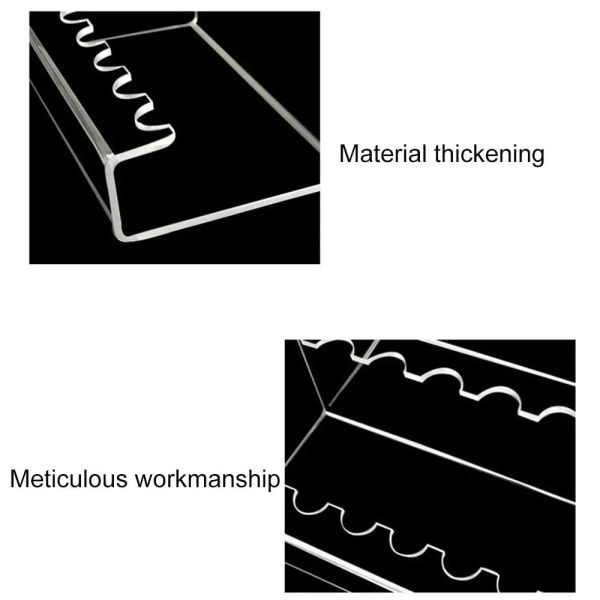 Прозрачный творческий многофункциональный акриловый дисплей стенд канцелярские товары канцелярские товары Держатель макияж держатель кисти ручка ручка