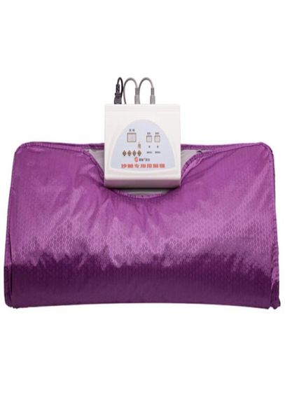 Modell 2 ZONE FIR Sauna Far Infrarot Body Sauna Deckenheizungstherapie Slim Bag Spa Verlust Gewicht Körper Detox Machin2751367