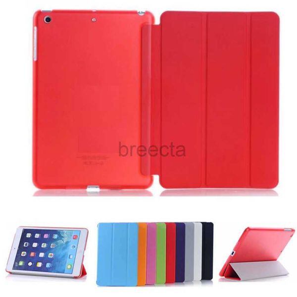 Tablet PC Cases Bags Caixa de tablet Slim Ultra-Flim para iPad Mini Caso Flip Flip Magnetic PVC A1432 A1490 Tampa para iPad mini 2 mini 3 Caso inteligente 240411