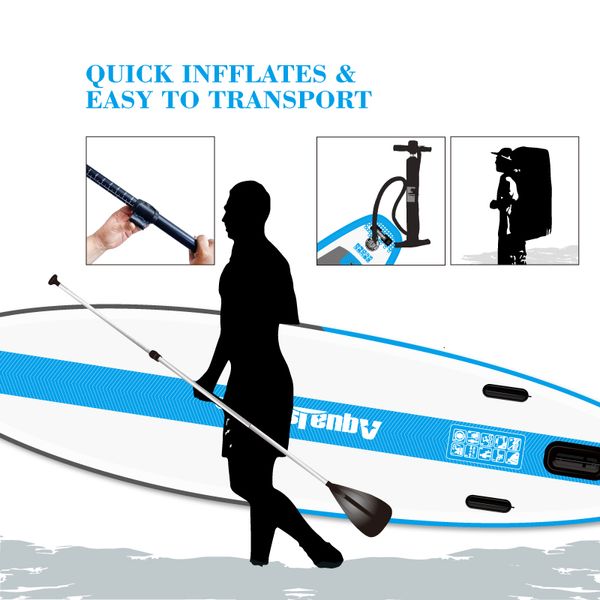 Sörf tahtası kürek tahtası deniz kürek teknesi şişme paddle tahtası rüzgar sörfü Pro sup rafting tahtası Başlangıç ​​Su Kayakları
