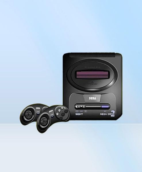 Für Sega Pal Version Game Console Bulit in 9 Spielen Support Mini SD Card 8GB Download Games Cartronen MD2 TV -Videokonsole 16bit9200180