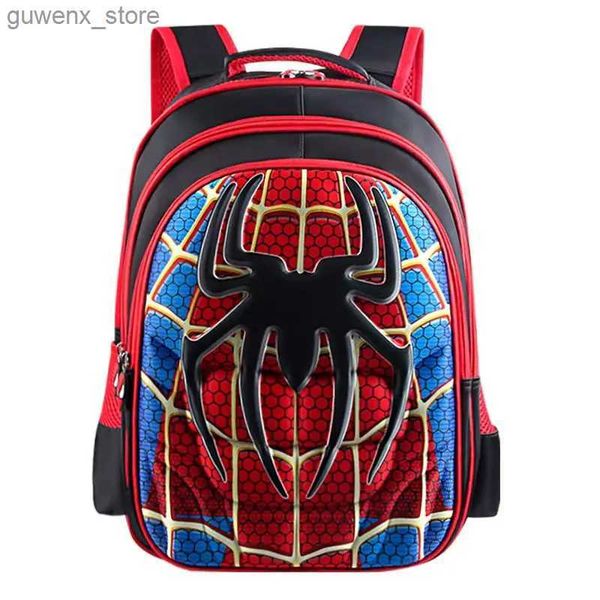Mochilas Spider King 3D Backpack Childrens - Design durável e elegante!Y240411