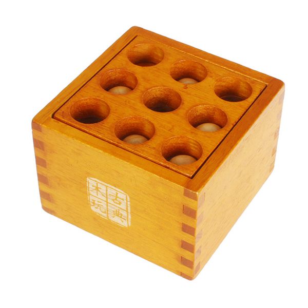 3D-Holz-Puzzle-Box Sechsunddreißig StrataMems IQ Brain Teasers Kinder Erwachsene Luban Lock lernung intellektuelles Spielzeug