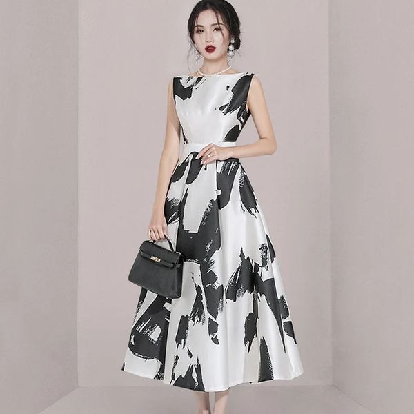 # 882560bh506 # abito stampato estivo in edizione coreana edizione alla moda ed elegante fiore di fiori frammentato slim 240411