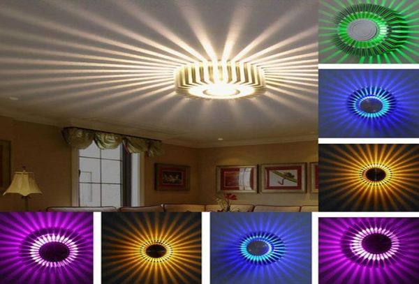 LED Downlight 3W Eingebrauchte Oberflächen Wandlampen -Korridor -Dekoration Beleuchtung für Wohnzimmer Schlafzimmer Restaurant Vorblüter moderne DE1476847