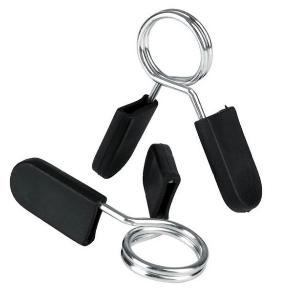 1pcs 25/28/30 mm de barra de barra de mola de colarinho de mola de ginástica Kit de levantamento padrão de bloqueio de ginástica Dumbbell